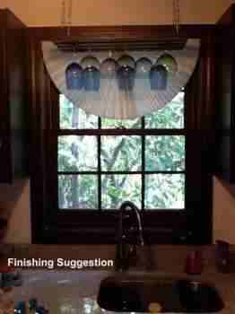 Tavern Style Hanging Wine Glass Rack
